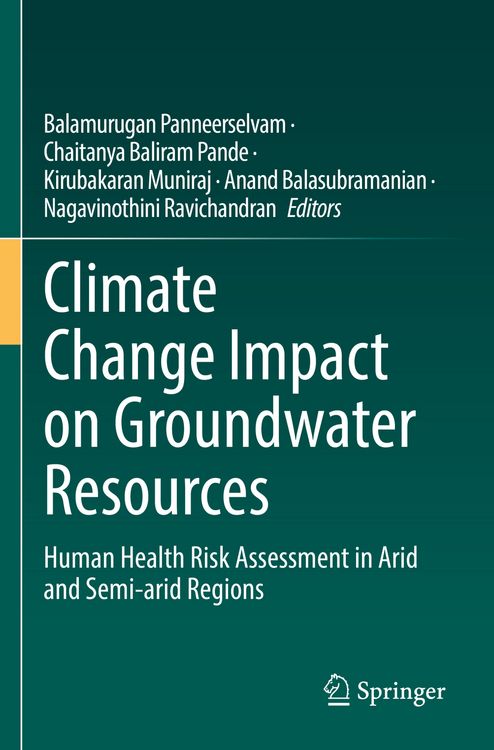 Produktbild: Climate Change Impact on Groundwater Resources