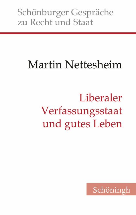 Produktbild: Liberaler Verfassungsstaat und gutes Leben