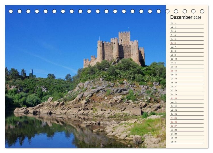 Produktbild: Portugal (Tischkalender 2026 DIN A5 quer), CALVENDO Monatskalender