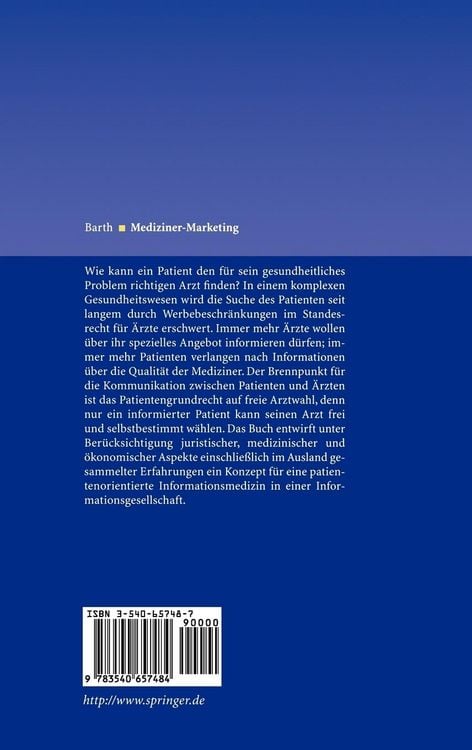 Produktbild: Mediziner-Marketing: Vom Werbeverbot zur Patienteninformation