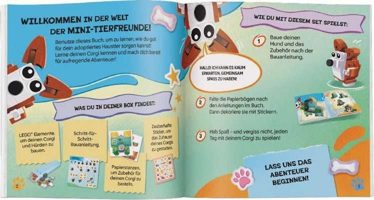 Produktbild: LEGO&reg; Books - Mini-Tierfreunde - Corgi