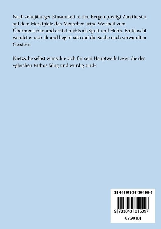 Produktbild: Also sprach Zarathustra