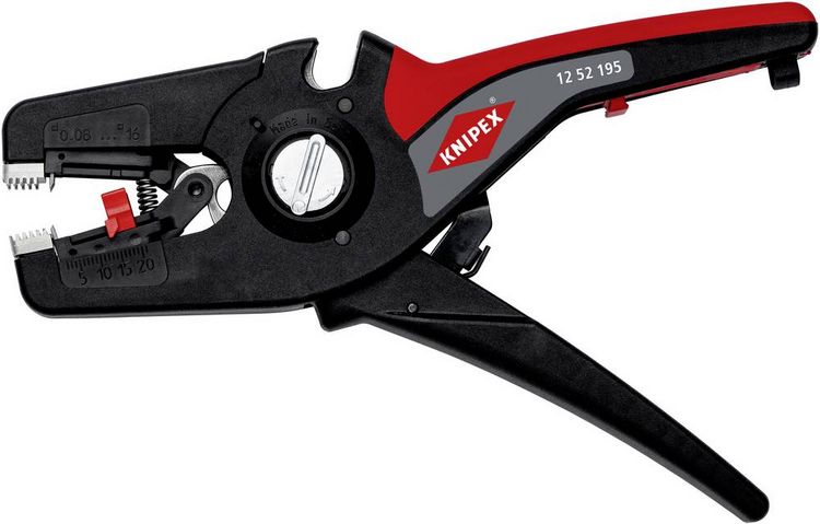 Produktbild: Knipex PreciStrip 16 12 52 195 Automatische Abisolierzange 0.08 bis 16mm