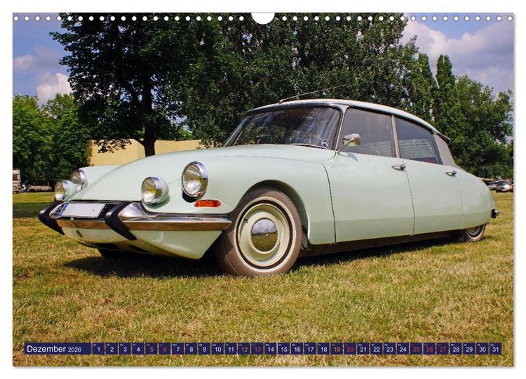 Produktbild: Damals war's - Oldtimer der F&uuml;nfziger bis Achtziger Jahre (Wandkalender 2026 DIN A3 quer), CALVENDO Monatskalender