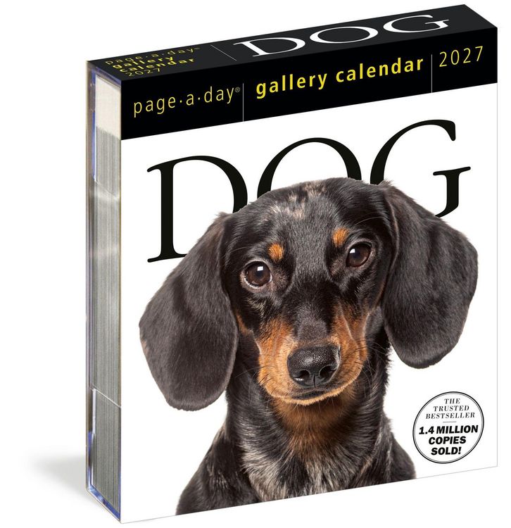 Produktbild: Dog Page-A-Day&reg; Gallery Calendar 2027