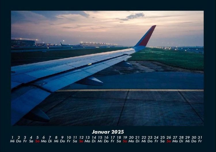 Produktbild: Flugzeuge 2025 Fotokalender DIN A4