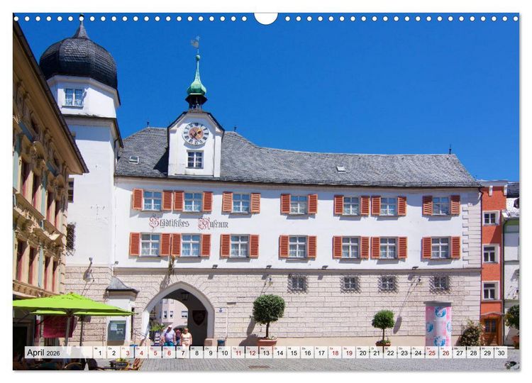 Produktbild: Eine Perle Oberbayerns - Rosenheim (Wandkalender 2026 DIN A3 quer), CALVENDO Monatskalender