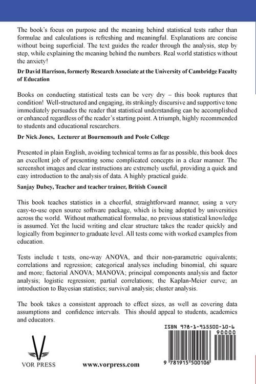 Produktbild: Statistical Testing with jamovi Education