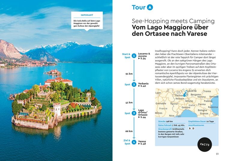Produktbild: MARCO POLO Camper Guide Lombardei, Piemont & Ligurien