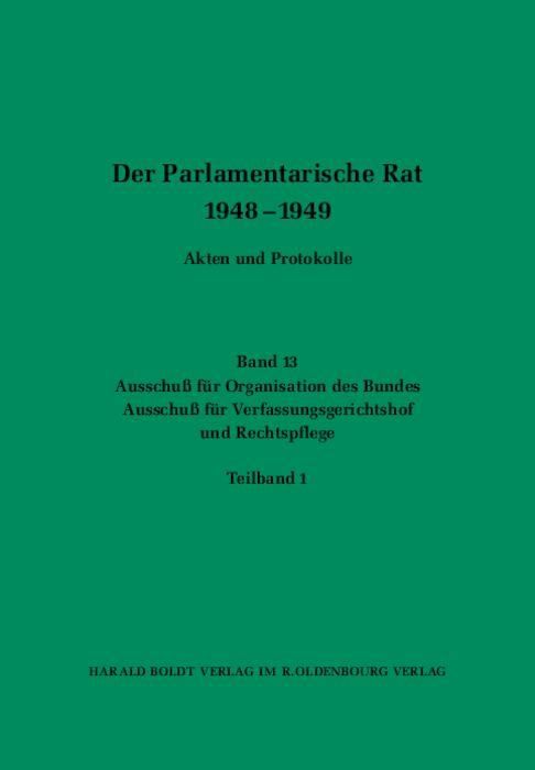 Produktbild: Ausschu&szlig; f&uuml;r Organisation des Bundes / Ausschu&szlig; f&uuml;r Verfassungsgerichtshof und Rechtspflege
