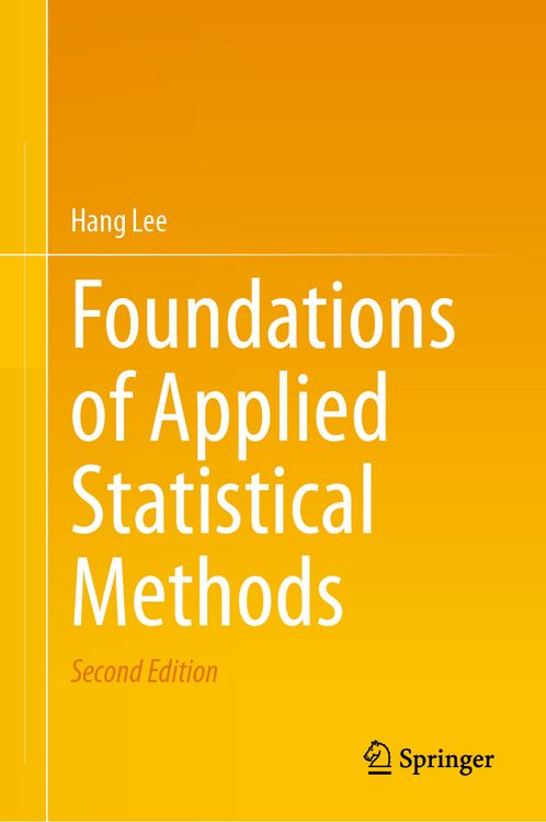Produktbild: Foundations of Applied Statistical Methods