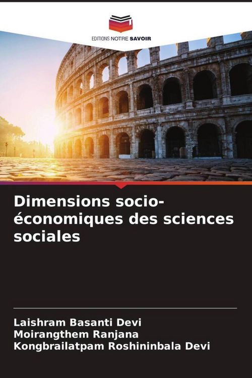 Produktbild: Dimensions socio-&eacute;conomiques des sciences sociales