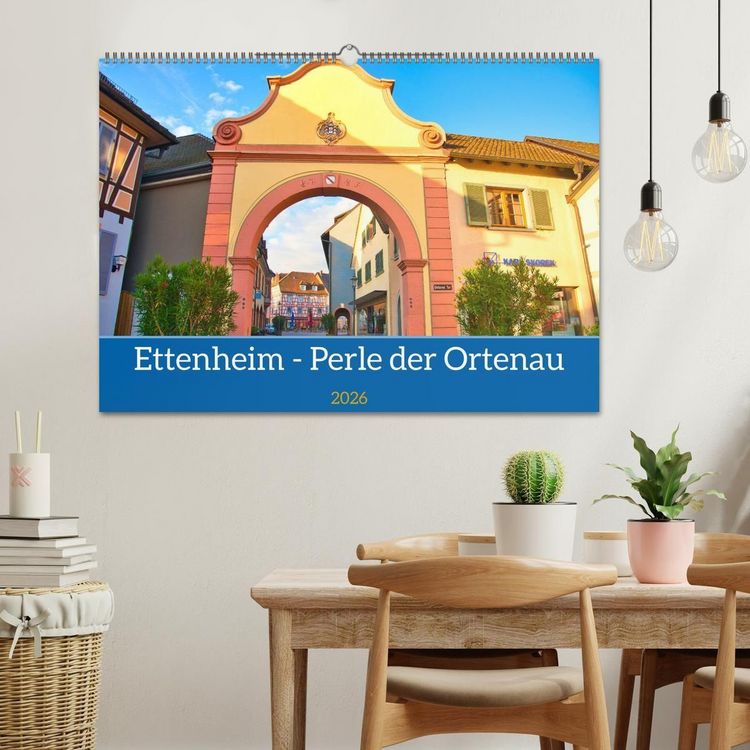 Produktbild: Ettenheim - Perle der Ortenau (Wandkalender 2026 DIN A2 quer), CALVENDO Monatskalender