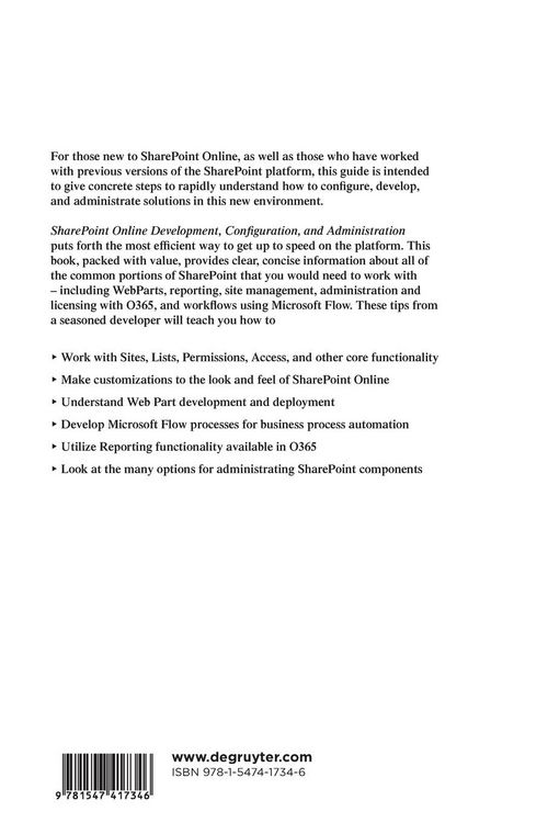 Produktbild: SharePoint Online Development, Configuration, and Administration