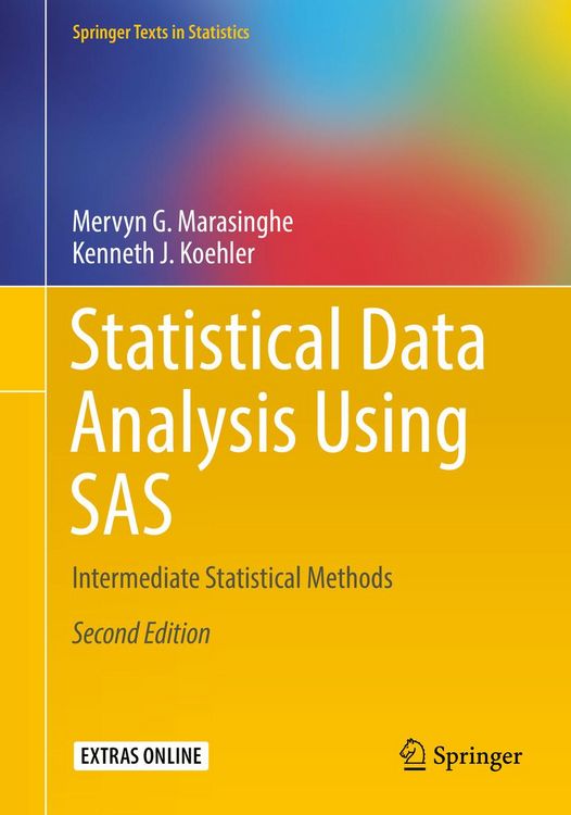 Produktbild: Statistical Data Analysis Using SAS