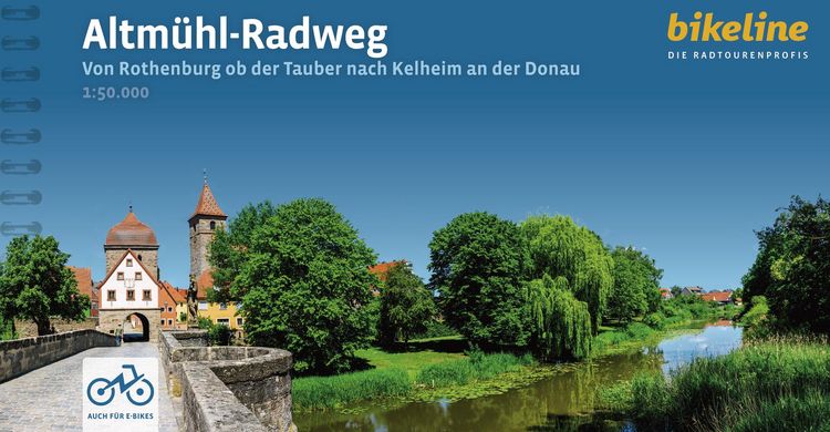 Produktbild: Bikeline Radtourenbuch Altm&uuml;hl-Radweg