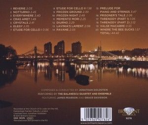 Produktbild: Balanescu Quartet: Jonathan Goldstein: Cyclorama