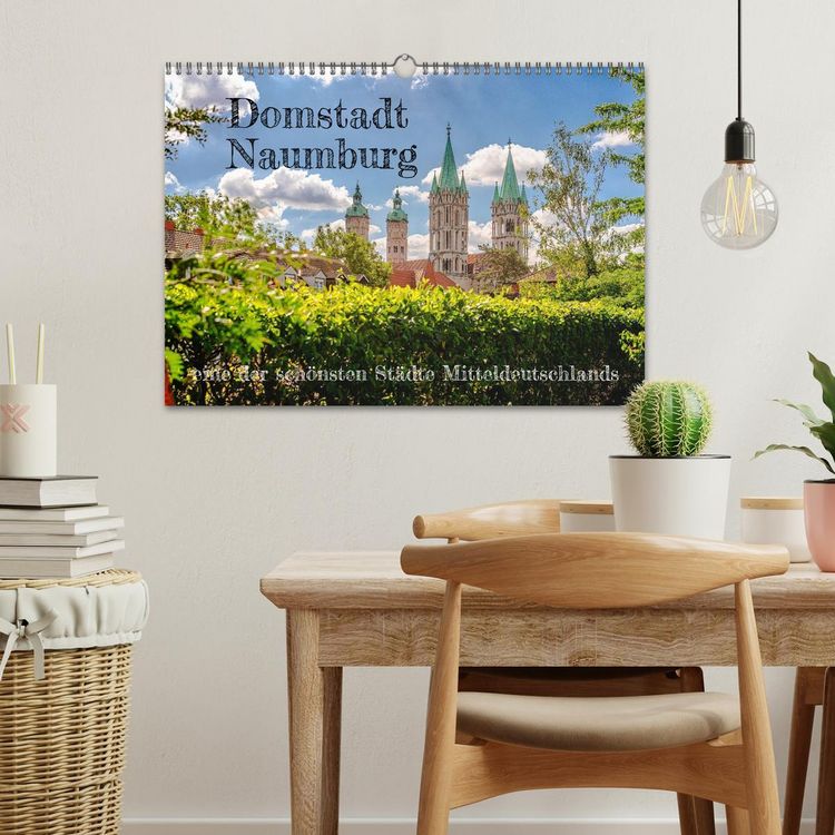 Produktbild: Domstadt Naumburg, eine der sch&ouml;nsten St&auml;dte Mitteldeutschlands (Wandkalender 2026 DIN A3 quer), CALVENDO Monatskalender