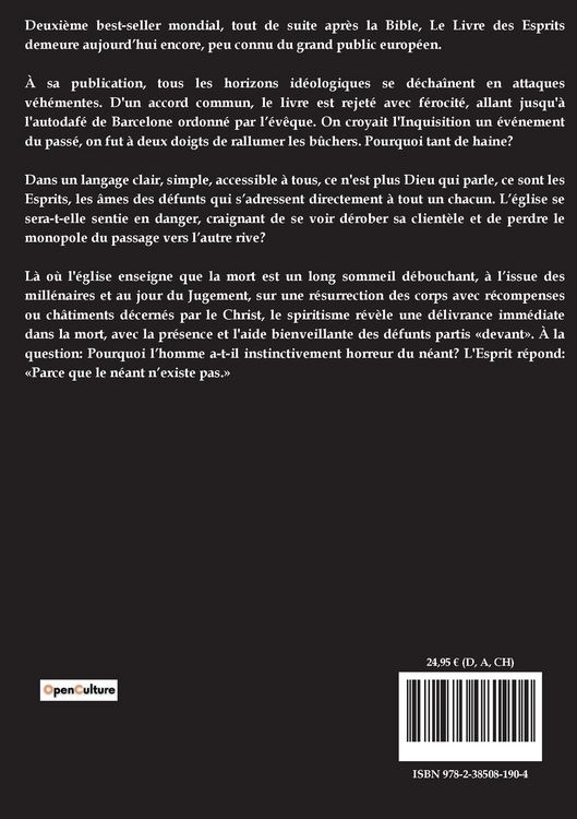 Produktbild: Le livre des esprits