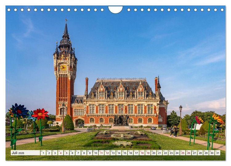 Produktbild: Frankreich - Calais und die Opalk&uuml;ste (Wandkalender 2026 DIN A4 quer), CALVENDO Monatskalender