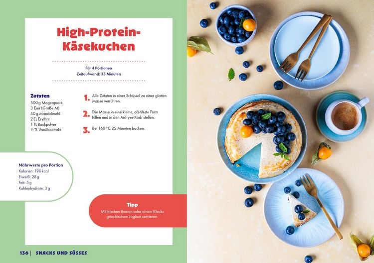 Produktbild: High-Protein-Power aus dem Airfryer