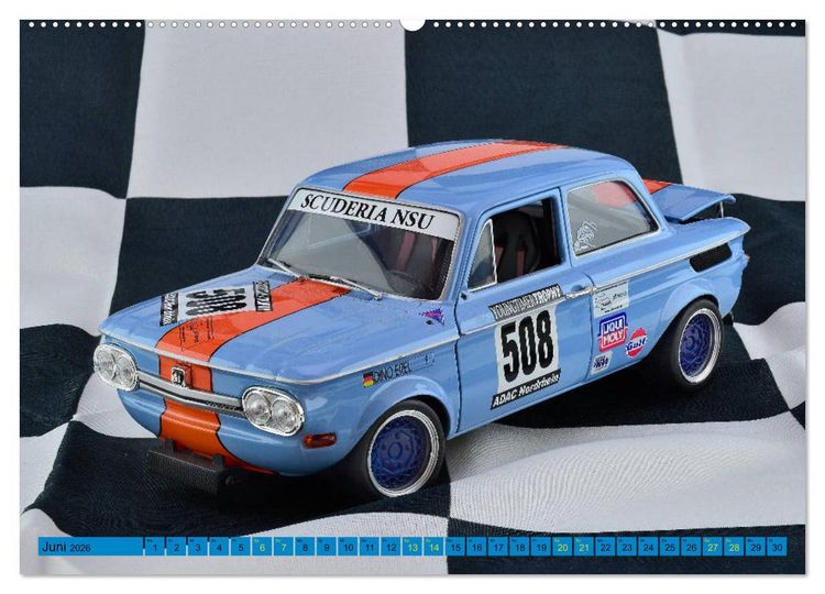 Produktbild: NSU TT CUP Auch im Kleinen ganz Gro&szlig; (hochwertiger Premium Wandkalender 2026 DIN A2 quer), Kunstdruck in Hochglanz