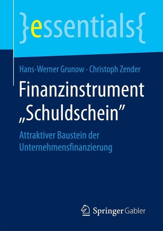 Produktbild: Finanzinstrument "Schuldschein"