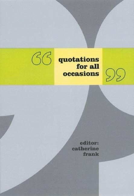 Produktbild: Quotations for All Occasions