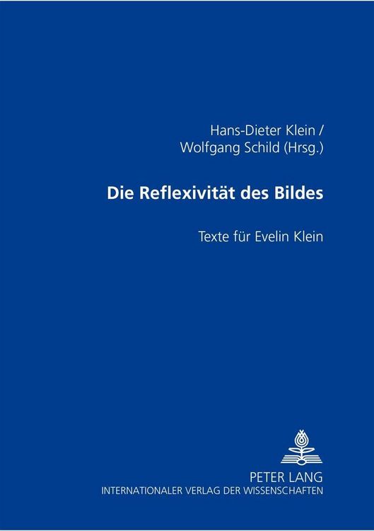 Produktbild: Die Reflexivit&auml;t des Bildes