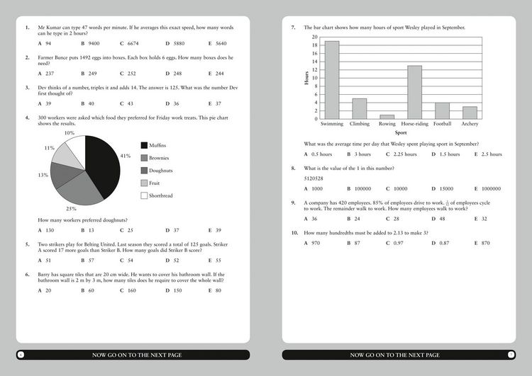 Produktbild: 11+ Maths Practice Papers Book 2