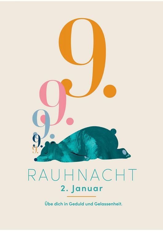 Produktbild: Rauhn&auml;chte - 12 Tage nur f&uuml;r dich - Das Kartenset