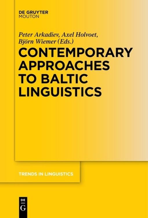Produktbild: Contemporary Approaches to Baltic Linguistics