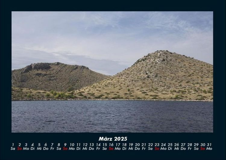Produktbild: Landschaftskalender 2025 Fotokalender DIN A4