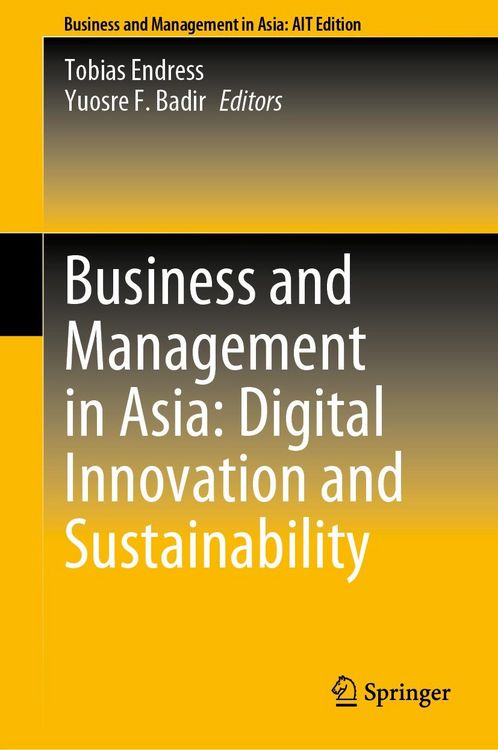 Produktbild: Business and Management in Asia: Digital Innovation and Sustainability
