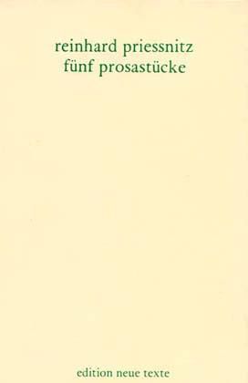 Produktbild: Werkausgabe / F&uuml;nf Prosast&uuml;cke
