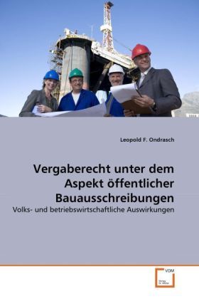 Produktbild: Ondrasch, L: Vergaberecht unter dem Aspekt &ouml;ffentlicher Baua