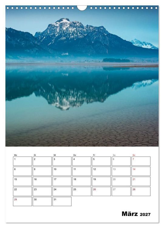 Produktbild: Traumhaftes Deutschland - Idyllische Ansichten (Wandkalender 2027 DIN A3 hoch), CALVENDO Monatskalender