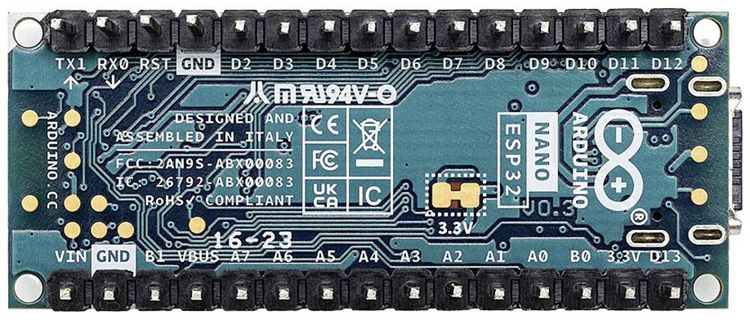 Produktbild: Arduino ABX00083 Board Nano ESP32 with headers Nano