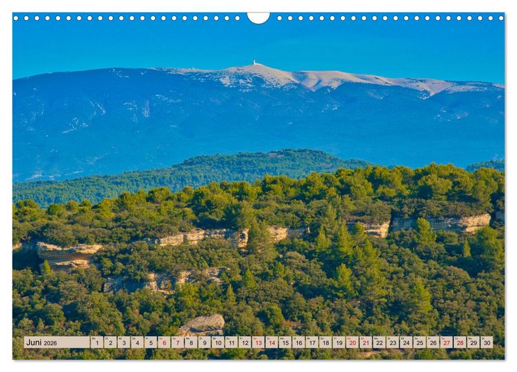 Produktbild: Magisches Land des Ventoux (Wandkalender 2026 DIN A3 quer), CALVENDO Monatskalender