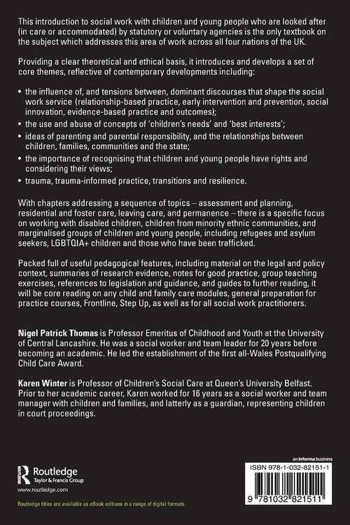 Produktbild: Social Work with Young People in Care