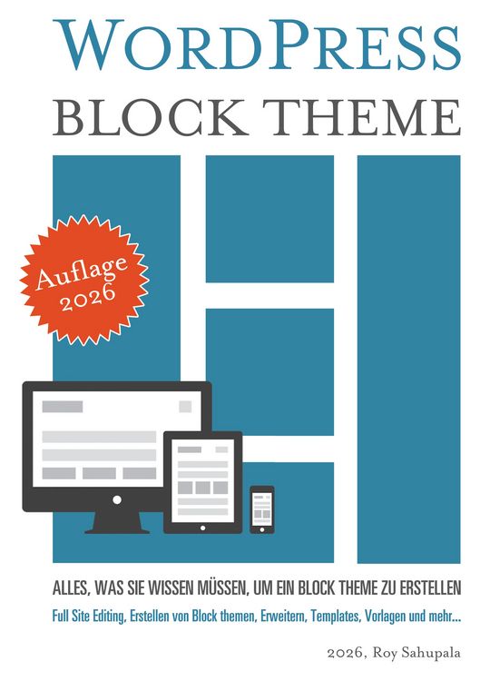 Produktbild: WordPress Block Theme
