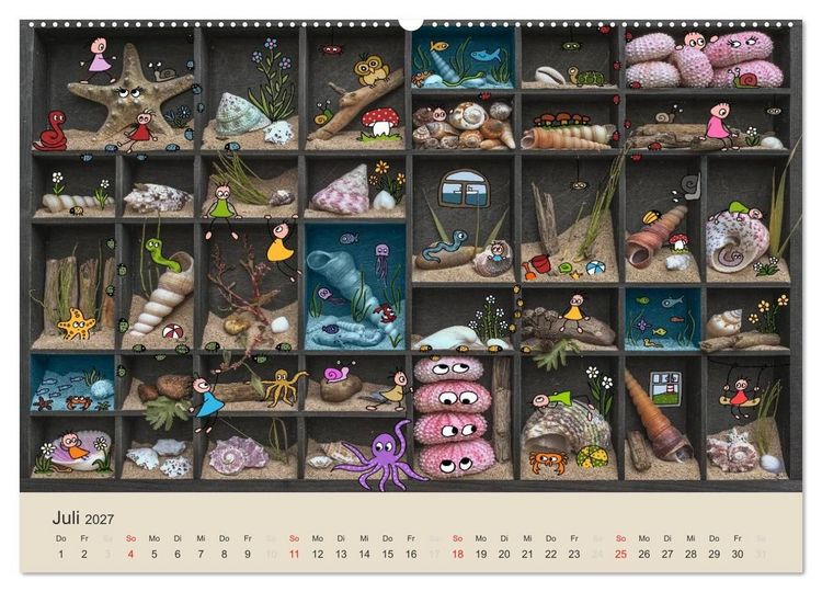 Produktbild: Das Leben der kleinen Pankies (hochwertiger Premium Wandkalender 2027 DIN A2 quer), Kunstdruck in Hochglanz