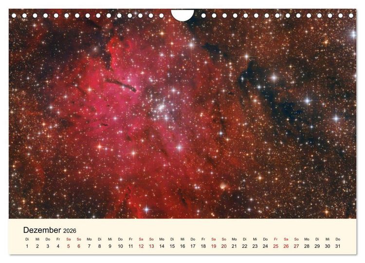 Produktbild: Distant Luminosity: Eine fotografische Reise durch das Universum (Wandkalender 2026 DIN A4 quer), CALVENDO Monatskalender