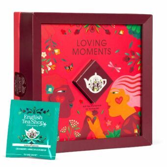 Produktbild: BIO Tee Kollektion "Loving Moments", Tee Geschenk f&uuml;r besondere Anl&auml;sse, 4 Sorten, 32 Teebeutel