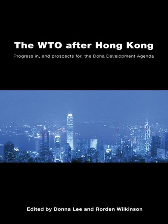 Produktbild: The WTO after Hong Kong
