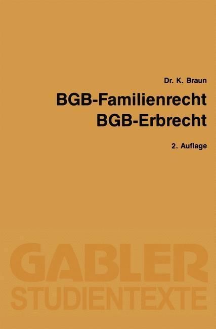 Produktbild: BGB - Familienrecht, BGB - Erbrecht