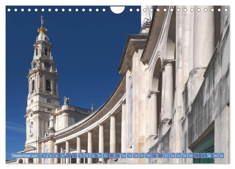 Produktbild: Die Wunder von Fatima (Wandkalender 2026 DIN A4 quer), CALVENDO Monatskalender