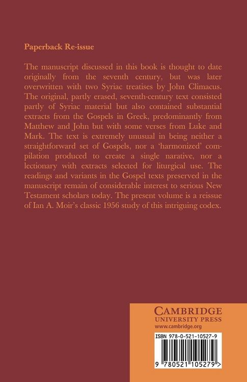Produktbild: Codex Climaci Rescriptus Graecus