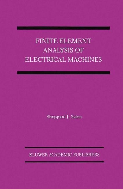 Produktbild: Finite Element Analysis of Electrical Machines