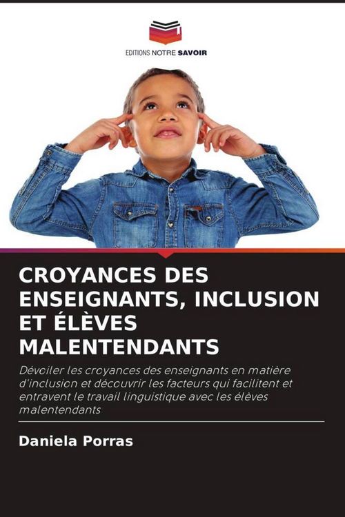 Produktbild: Croyances des Enseignants, Inclusion Et &Eacute;l&egrave;ves Malentendants
